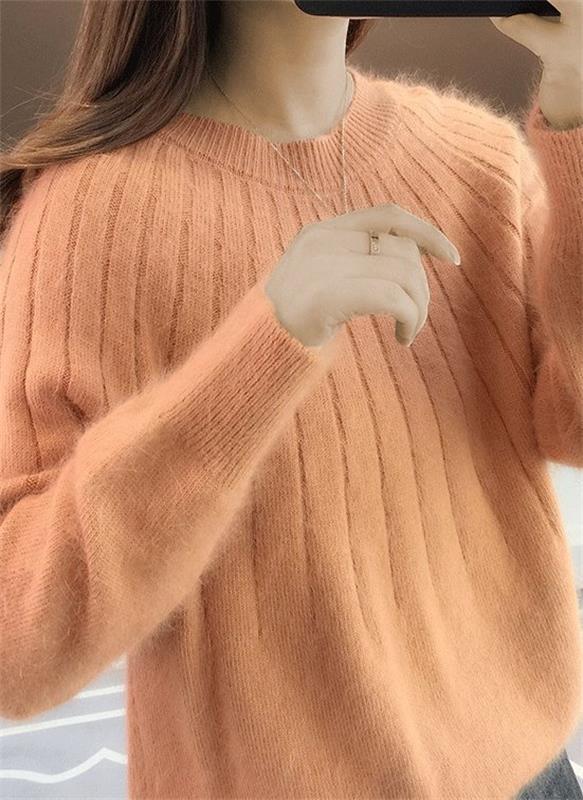 Veloura Cloud Knit Jumper for Women – Ultra-Soft Semi-Fit Autumn & Winter Style