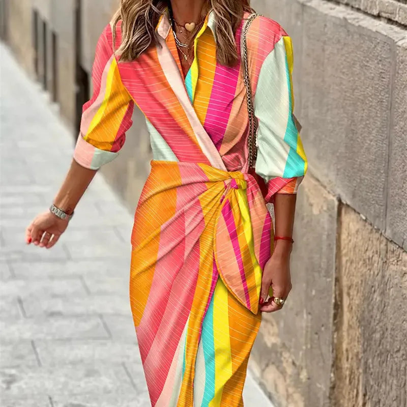 Elowara Elegant Summer Maxi Dress