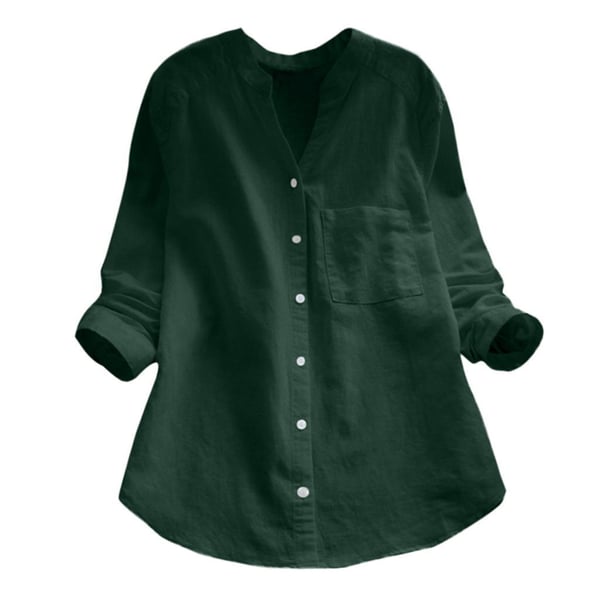 Lunessa Cotton Relaxed Shirt – Casual Women’s Blouse in Breathable Natural Fabric