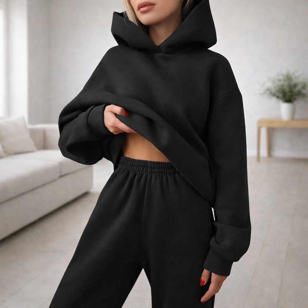Relaxelle | Zip-Up Jacket & Jogger Lounge Set for Women