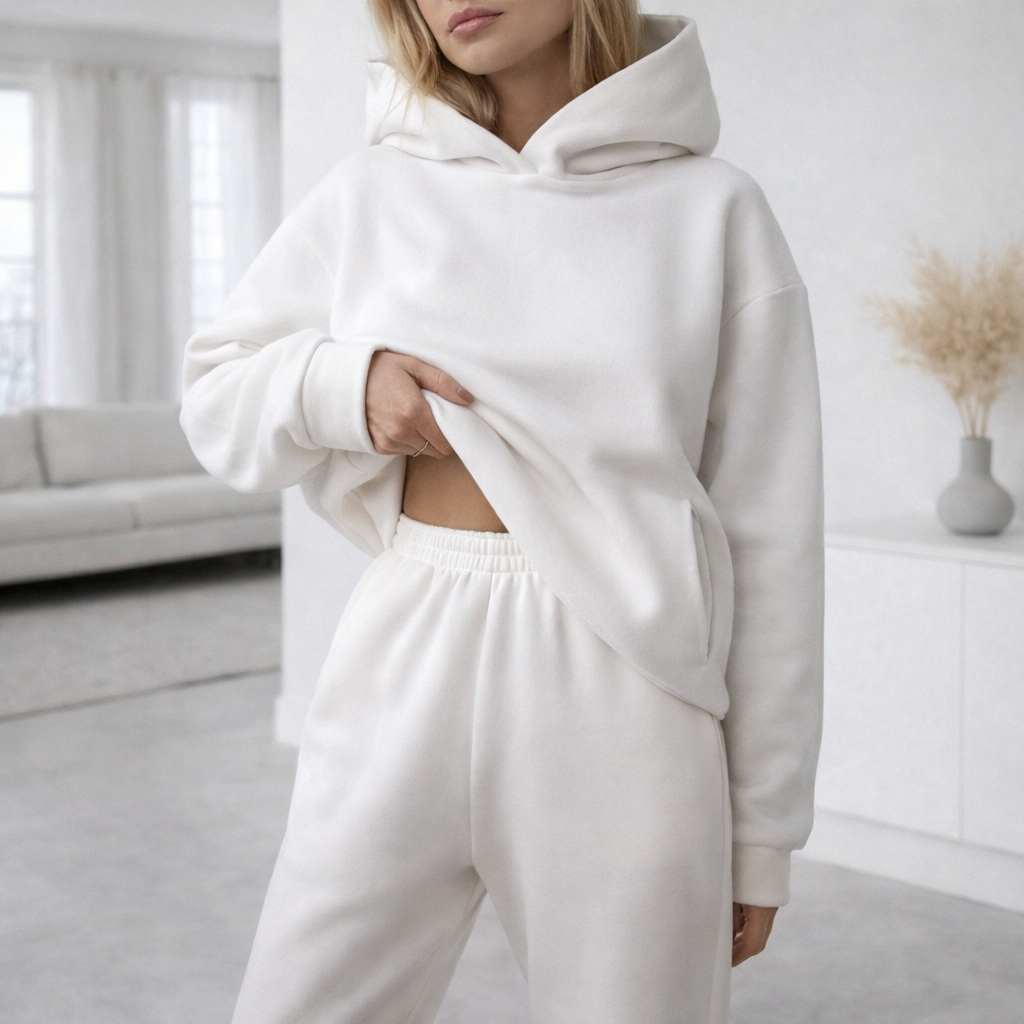 Relaxelle | Zip-Up Jacket & Jogger Lounge Set for Women