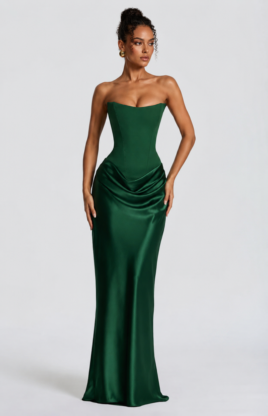 Isadora | High-Slit Maxi Dress