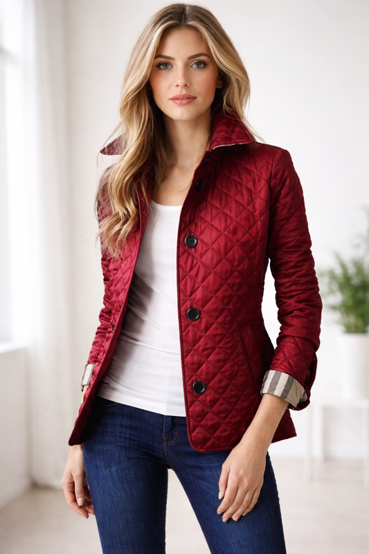 Elvara Diamond Quilted Lightweight Jacket