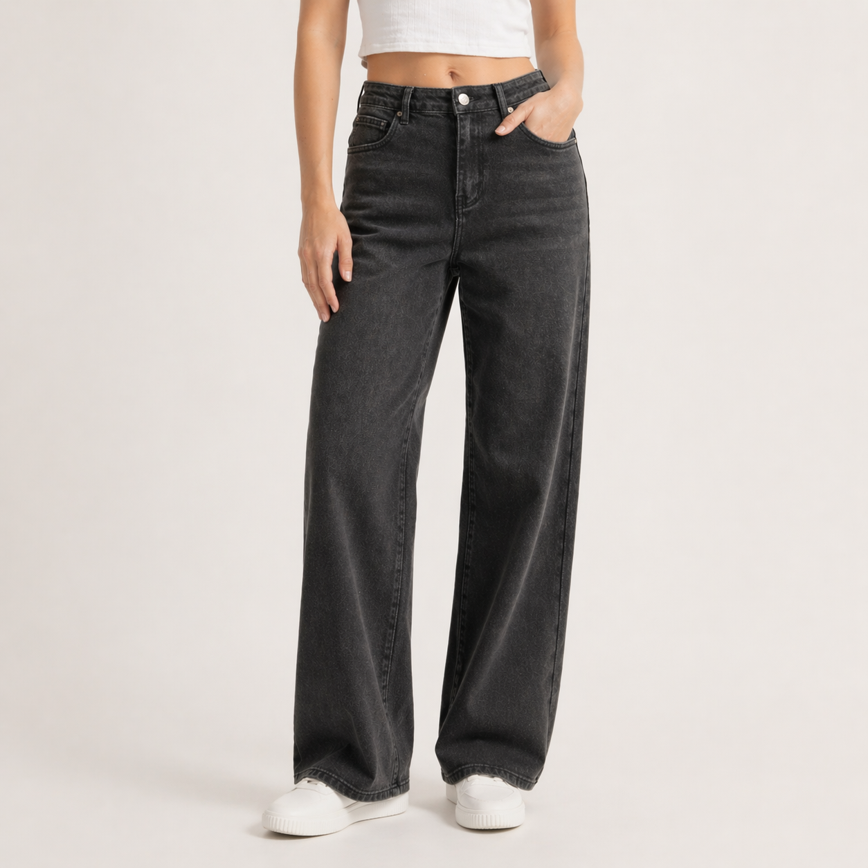 HerJeans High Waist Wide Leg Stretchy Jeansd 