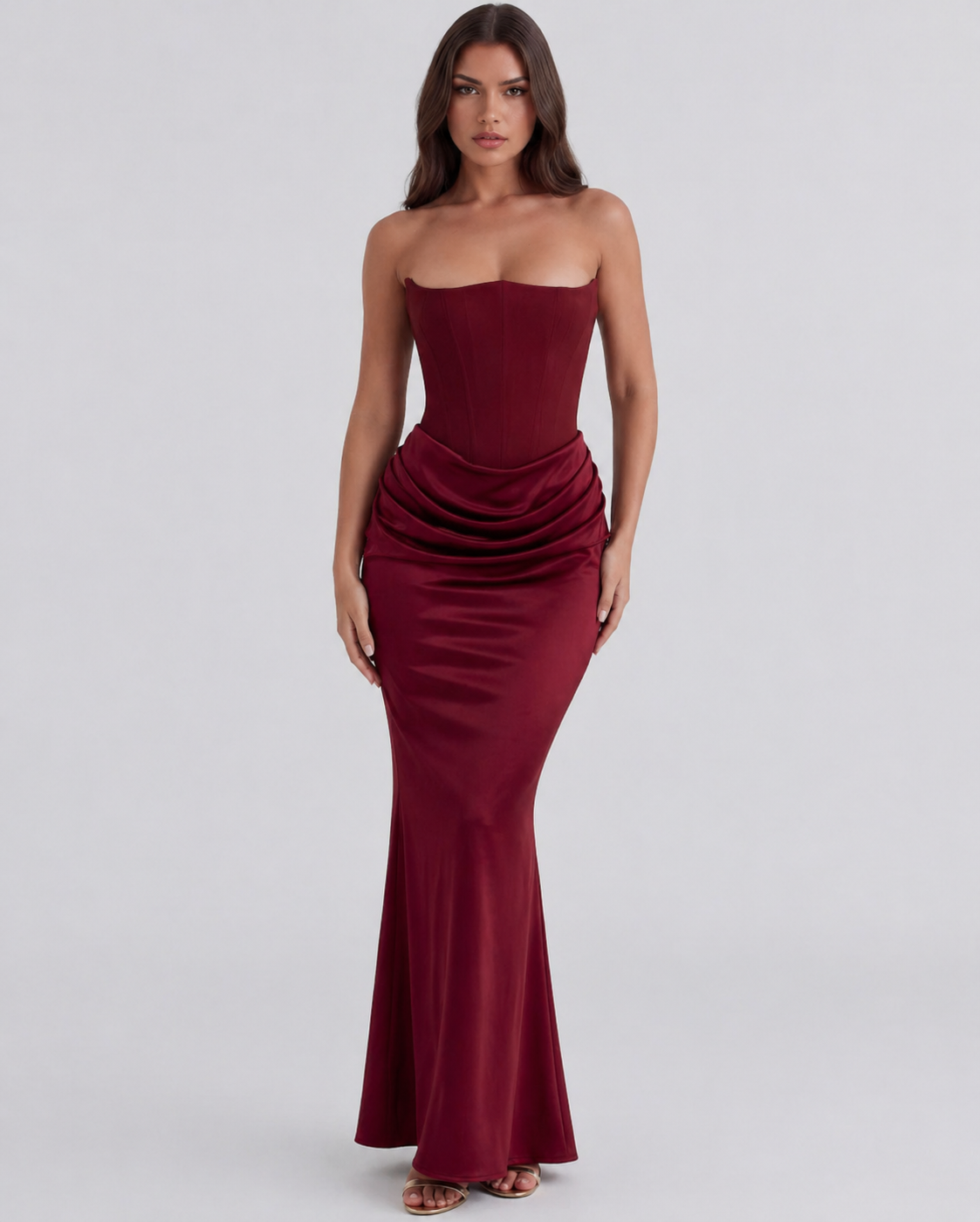 Aurelia London Corset Maxi Dress