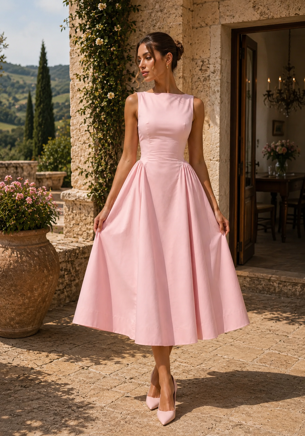 Audrey | A-Line Midi Dress