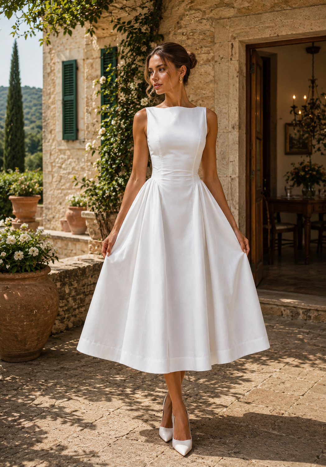 Audrey | A-Line Midi Dress