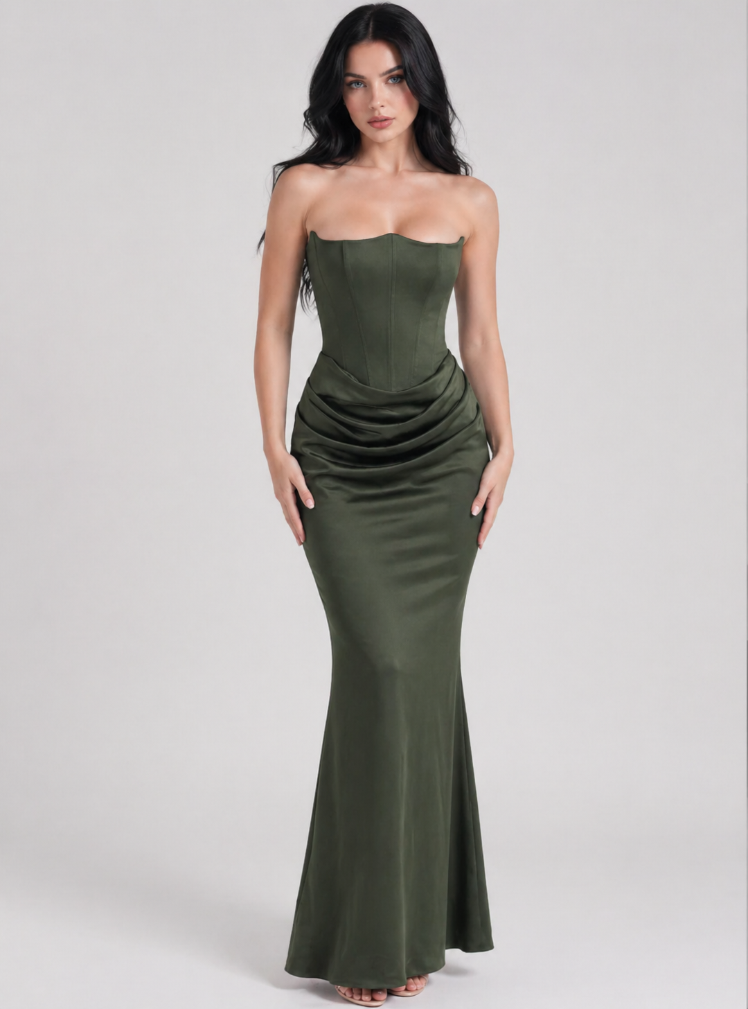 Aurelia London Corset Maxi Dress