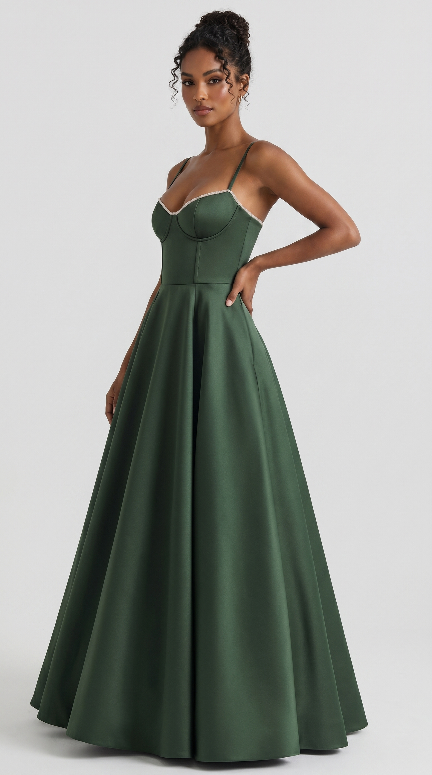 Seraphina | Corset Midi Tulle Dress