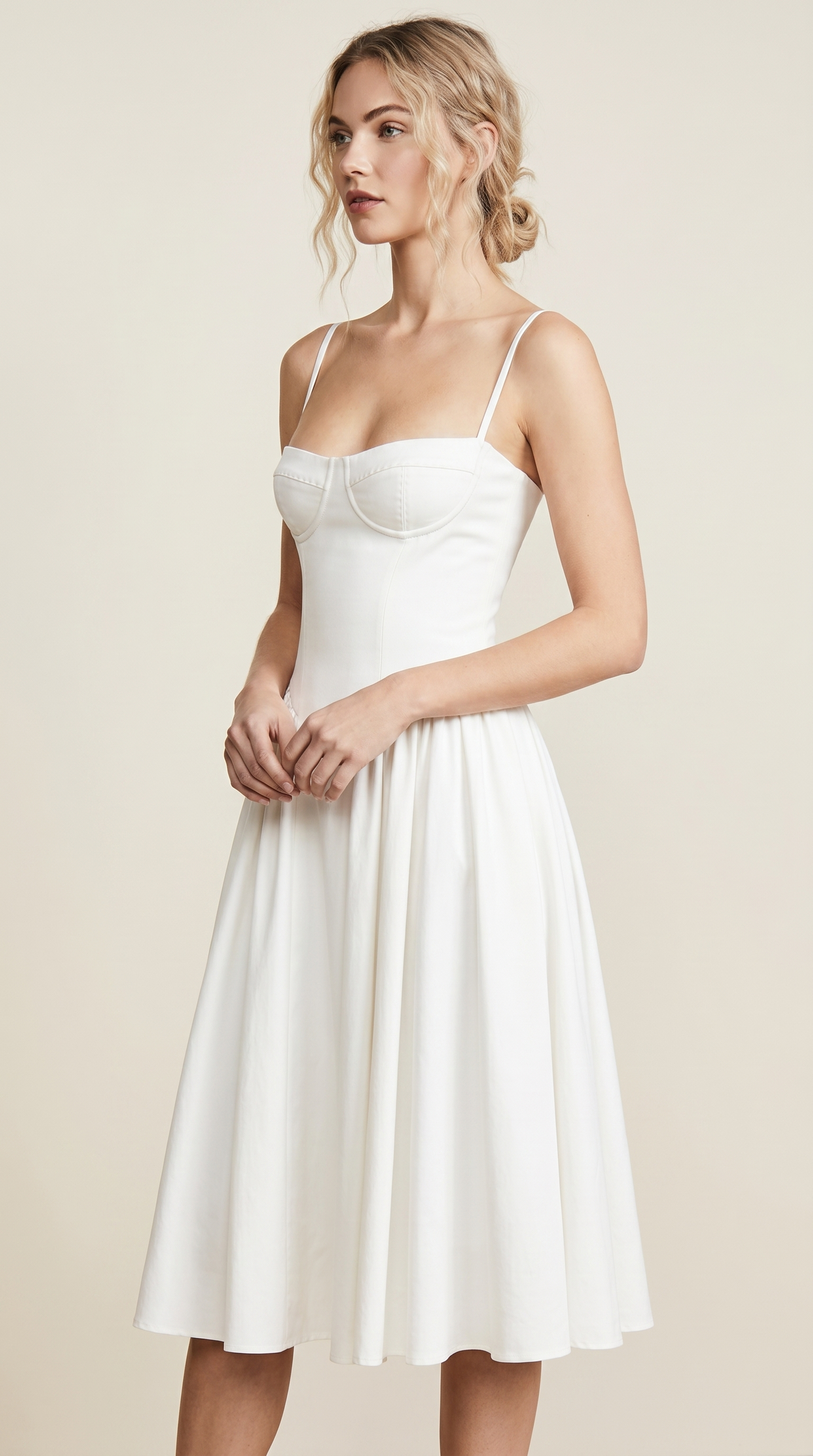 Isolde | Corset Midi Sundress