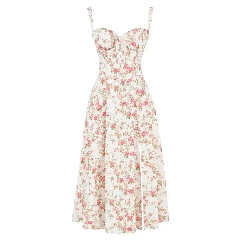 Margaret | Kiana Corset Midi Dress - Elegant, figure-flattering style - Image 19