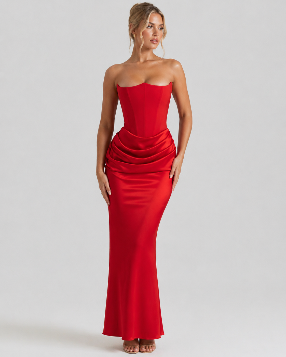 Aurelia London Corset Maxi Dress