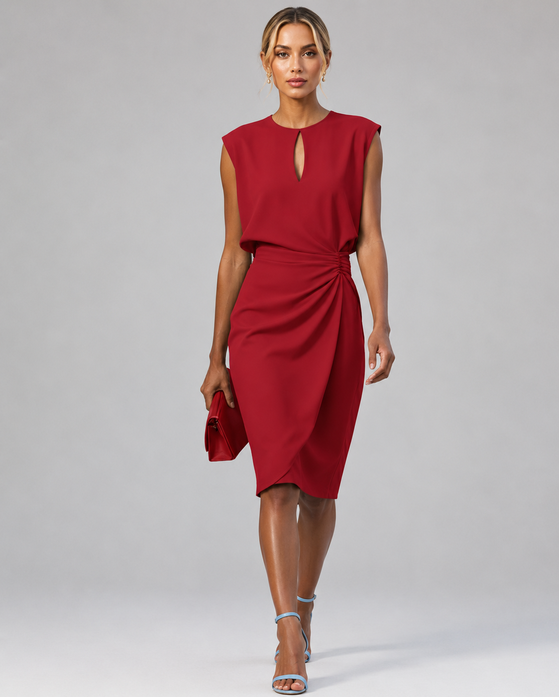 Midya Elegant Midi Dress