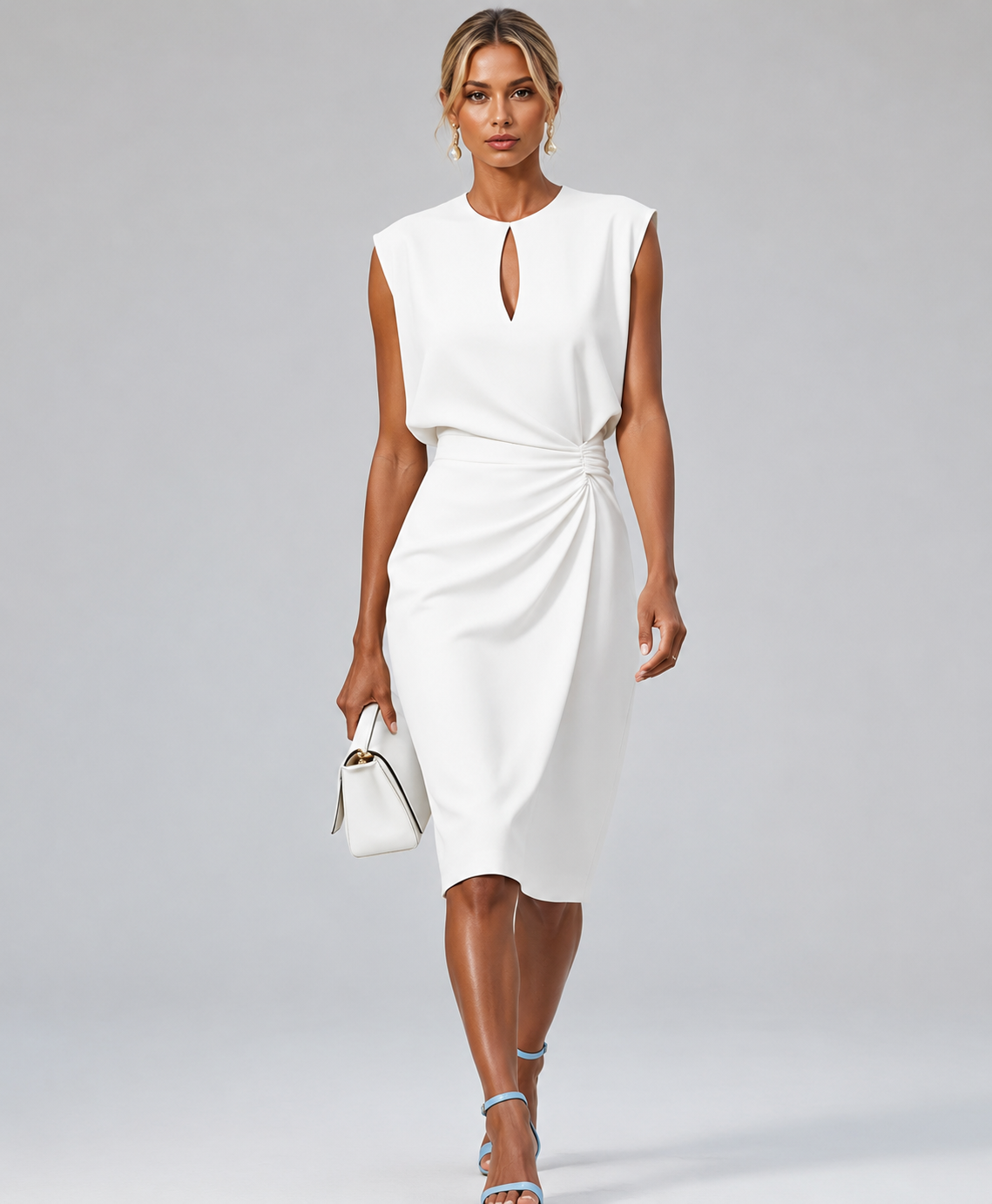 Midya Elegant Midi Dress